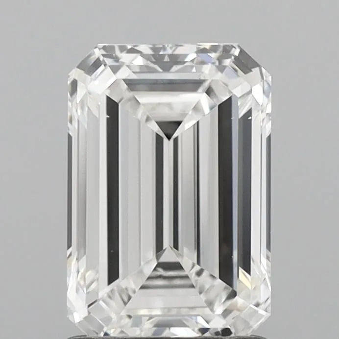 1.50ct Emerald Lab Grown Diamond (Colour F, Clarity VS2, IGI Certified)