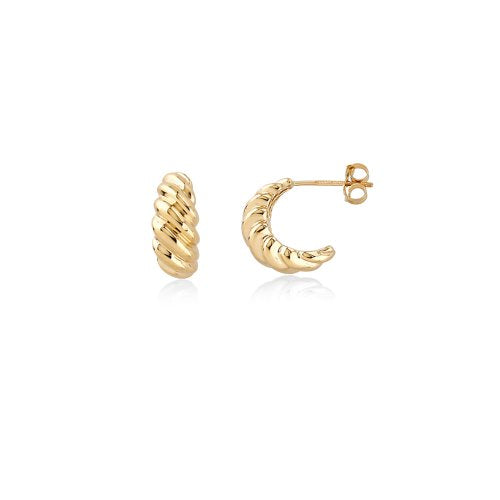 Croissant Hoop Stud