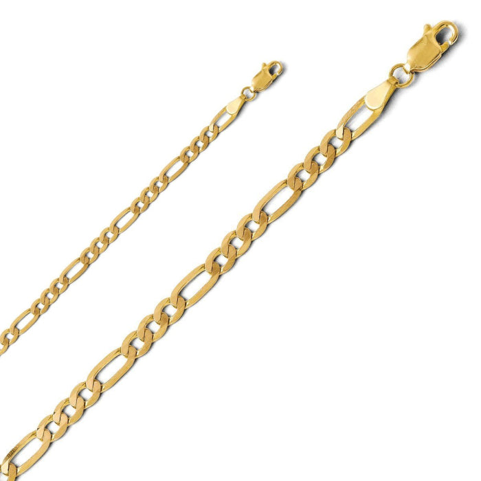 Gold Vermeil Figaro Chain Necklace