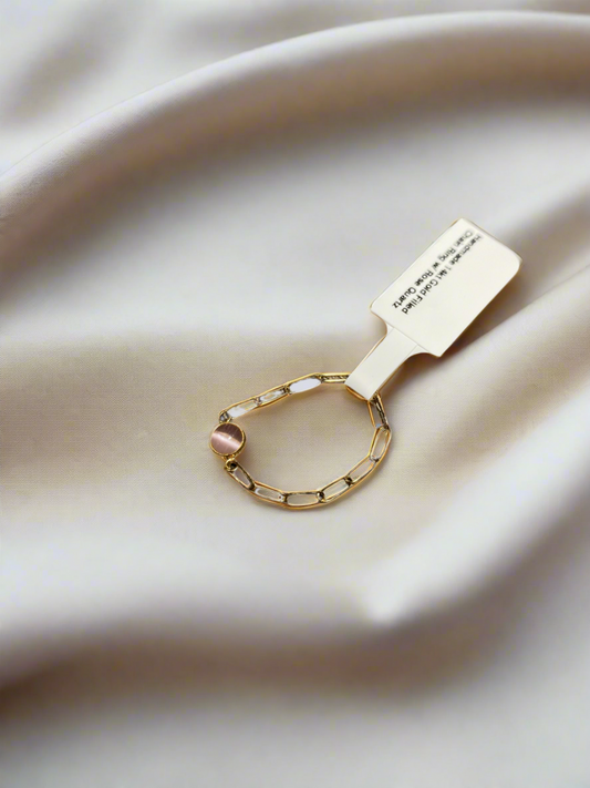 Handmade 14KT Gold Filled Chain Ring