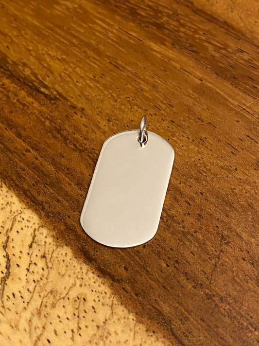 Engravable Dog Tag
