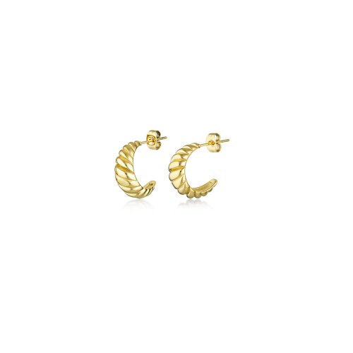 Croissant Hoop Stud