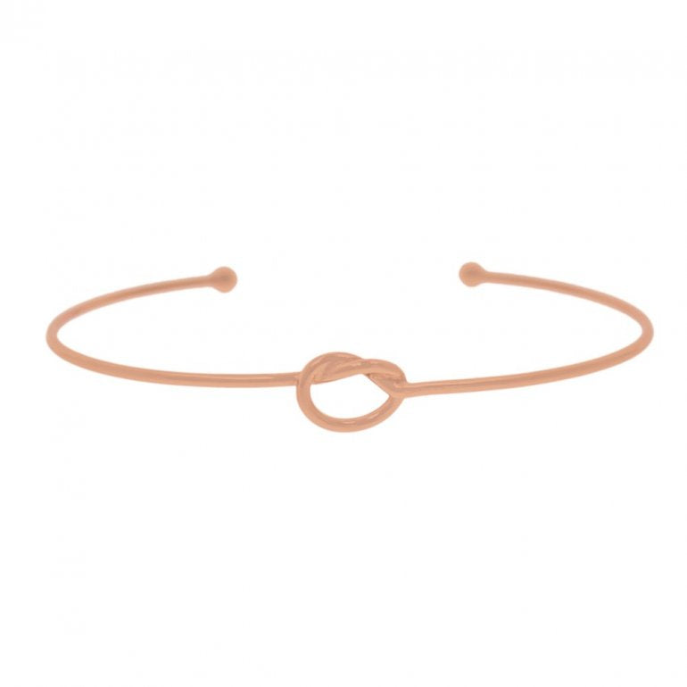 Sterling Silver Knot Bangle