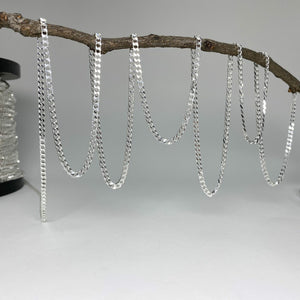 Sterling Silver Curb Chain