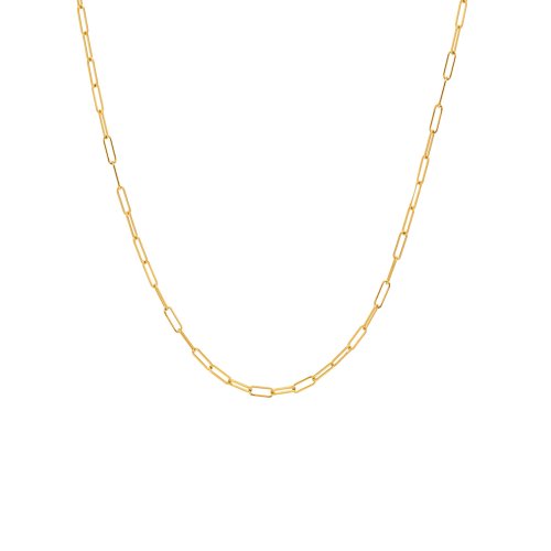 Sterling Silver Paperclip link Chain