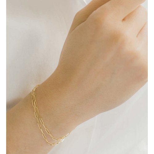 Sterling Silver Paperclip link Chain